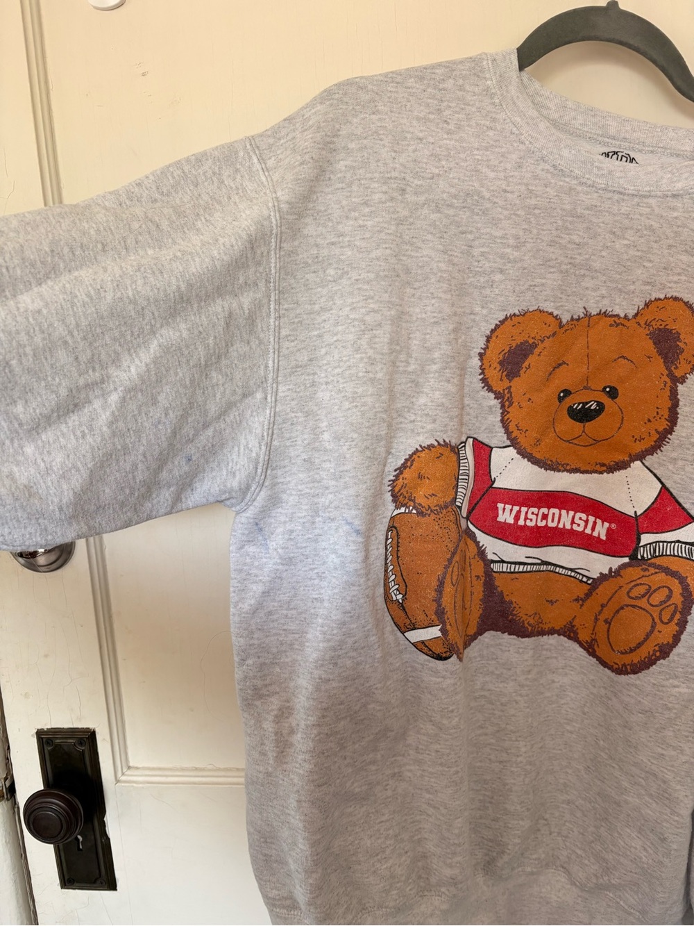 Wisconsin Design Team Teddy Bear Crewneck - Picture 4 of 5
